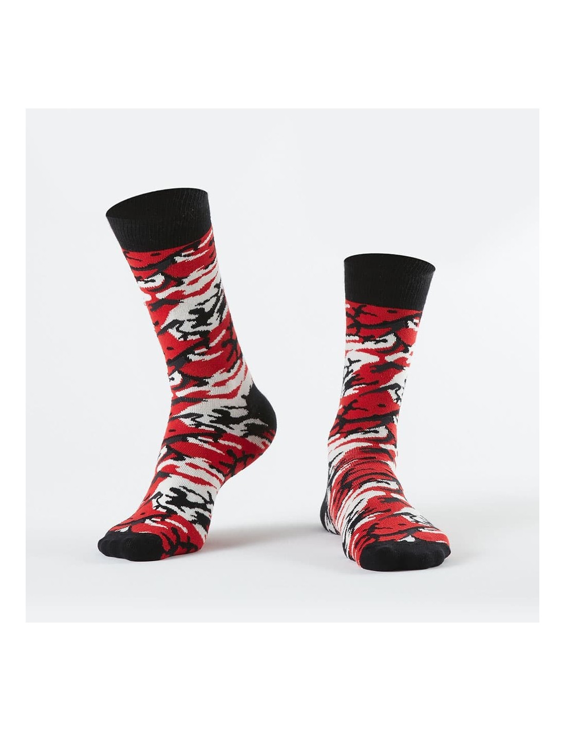 Men\'s red camo socks SM23 - Online store - Boutique